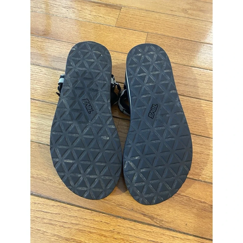 Teva Womens Sandals Flatform Universal Balance Size 8 Platform  Black